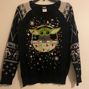 Baby Yoda Star Wars Sweater size M